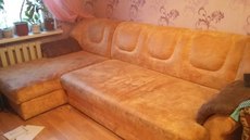 Срочно продам огромный угловой диван.