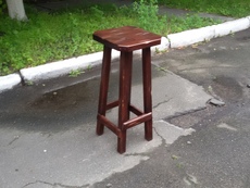Продам б/у барные стулья из ясеня.