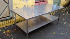 Продам бу обробний стіл для громадського харчування, кафе, р