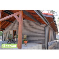 Фиброцементный сайдинг Cedar Premium, сланец