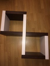 Настінна полиця (книжкова).