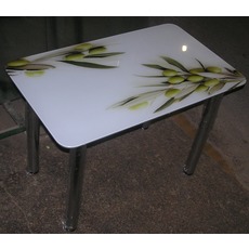 Стеклянный стол с фотопечатью по акционной цене