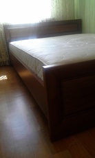 Продам кровать 2-хспальную б/у с матрасом.