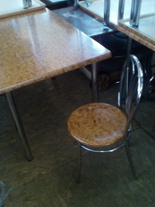 Стул для кафе б/у верзалит