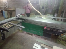 Форматно-розкрійний Altendorf F-45, крайколичкувальний