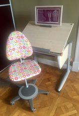 Растущая Moll "Runner compact/classic", "Scooter" парта + ст