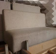 Диван серый б/у для ресторана