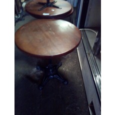 Стол деревянный б/у круглый для кафе