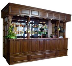 Барная стойка из дуба