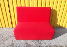 Червоні дивани б.у, меблі б / у для кафе, бару, ресторану