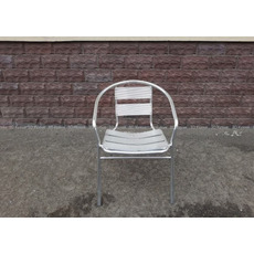 Б.у. стулья для летней площадки алюминиевые с подлокотником,