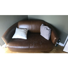 Кожаный диван двойка мебель б / у Луцк