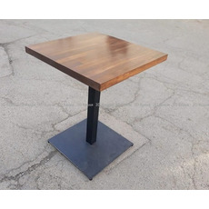 Столы б.у для кофейни деревянные 600х600, мебель б.у деревян