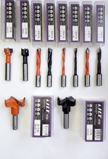 Минимальный комплект сверл LILT для мебельного производства
