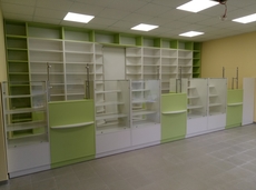 Торговая мебель для аптек Киев