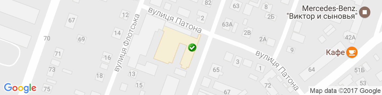 Карта объектов компании E design  Карта объектов компании E design