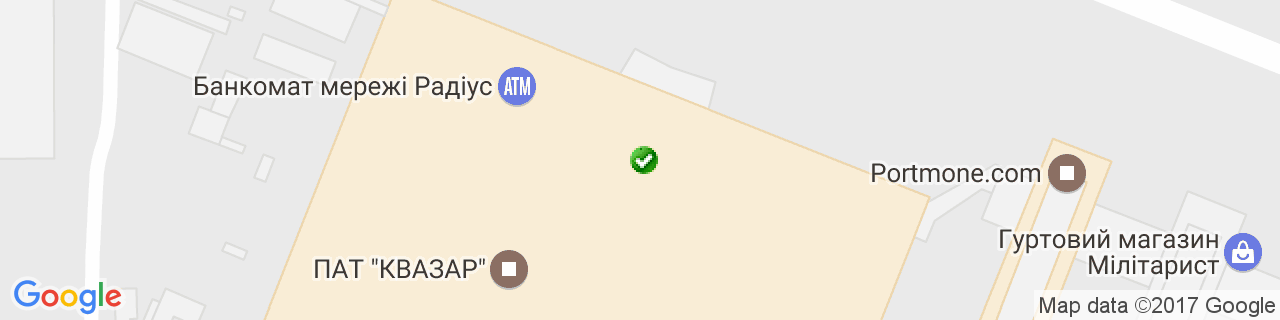 Карта об'єктів компанії АСУ УКРАЇНА