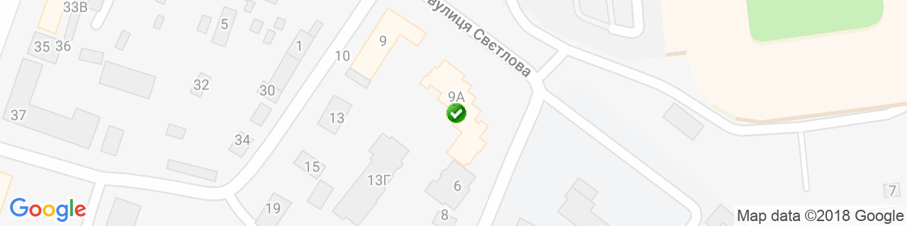 Карта объектов компании Сириус Карта объектов компании Сириус